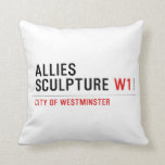 allies sculpture  Pillows