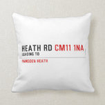 Heath Rd  Pillows
