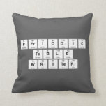 Periodic
 Table
 Writer  Pillows