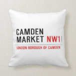 Camden market  Pillows
