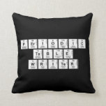 Periodic
 Table
 Writer  Pillows