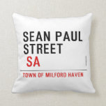 Sean paul STREET   Pillows