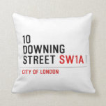 10  downing street  Pillows
