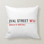 Oval Street  Pillows