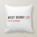 west derby  Pillows