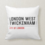 LONDON WEST TWICKENHAM   Pillows