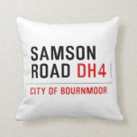 SAMSON  ROAD  Pillows