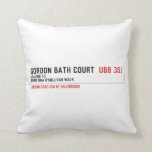 Gordon Bath Court   Pillows