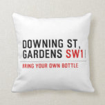 Downing St,  Gardens  Pillows