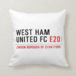 WEST HAM UNITED FC  Pillows