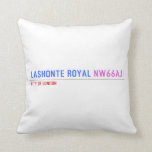Lashonte royal  Pillows