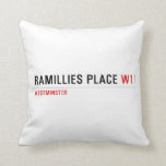 Ramillies Place  Pillows