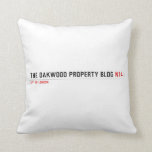 THE OAKWOOD PROPERTY BLOG  Pillows