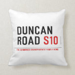 duncan road  Pillows