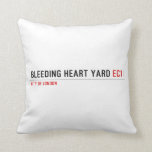 Bleeding heart yard  Pillows