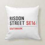 RISDON STREET  Pillows
