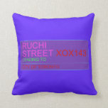 Ruchi Street  Pillows