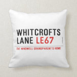 whitcrofts  lane  Pillows