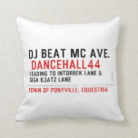 Dj Beat MC Ave.   Pillows