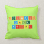 Periodic
 Table
 Writer  Pillows