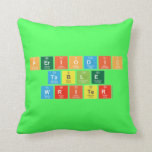 Periodic
 Table
 Writer  Pillows