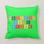 Periodic
 Table
 Writer  Pillows