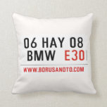 06 HAY 08  BMW   Pillows