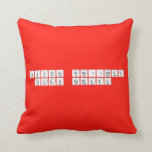 Cristina Fernández
 Hugo Gamaza  Pillows