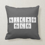 science
 rules  Pillows