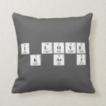 I Love
 K Ar I  Pillows