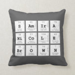 samira nicole brown  Pillows