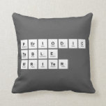 Periodic
 Table
 Writer  Pillows
