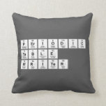 Periodic
 Table
 Writer  Pillows