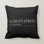 Glaiza's Street  Pillows