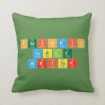 Periodic
 Table
 Writer  Pillows