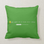 Keep calm im in love with niniza  Pillows