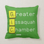 Greater
 Issaquah
 Chamber  Pillows