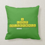 i
 love
 volleyball  Pillows
