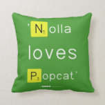 'Nolla 
 loves
 Popcat'  Pillows