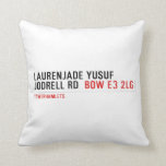 Laurenjade yusuf Jodrell rd  Pillows