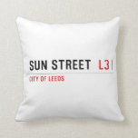 Sun Street   Pillows