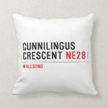 Cunnilingus  crescent  Pillows