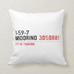 1-59-7  MIDORINO  Pillows
