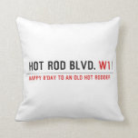 Hot Rod Blvd.  Pillows