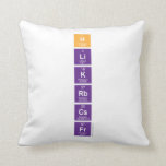 H
 Li
 K
 Rb
 Cs
 Fr  Pillows