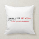 Familia reyes   Pillows