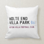 HOLTE END VILLA PARK  Pillows