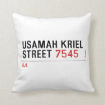 usamah kriel street  Pillows