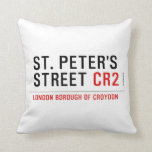 St. peter's Street  Pillows