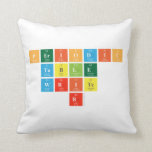 Periodic
 Table
 Write
 r  Pillows